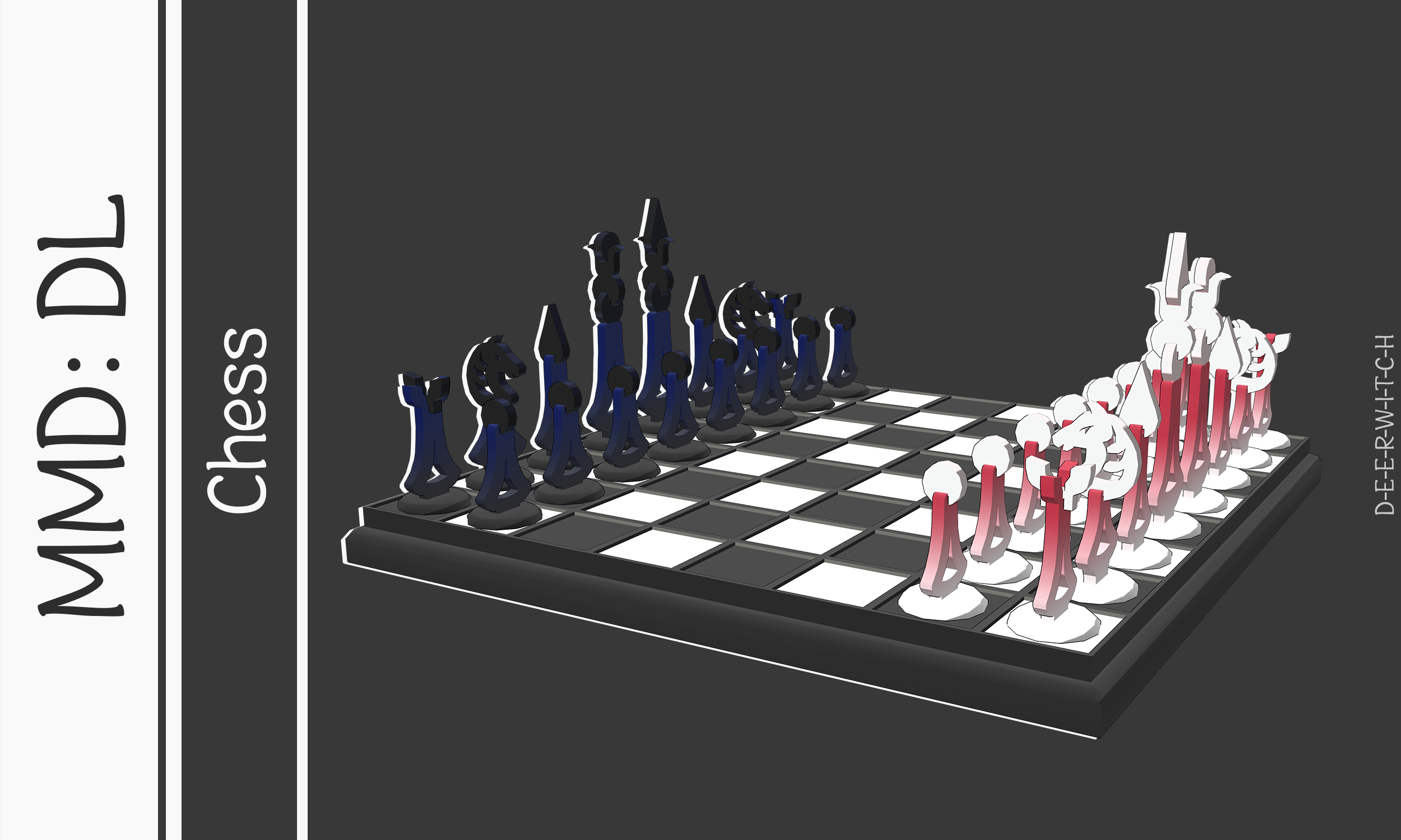 |MMD||DL| Chess by D-E-E-R-W-I-T-C-H on DeviantArt