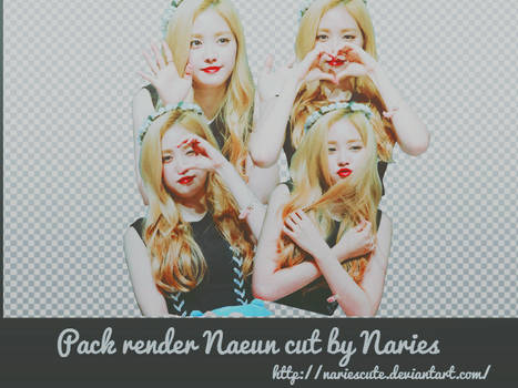 Pack render Naeun cut by Naries