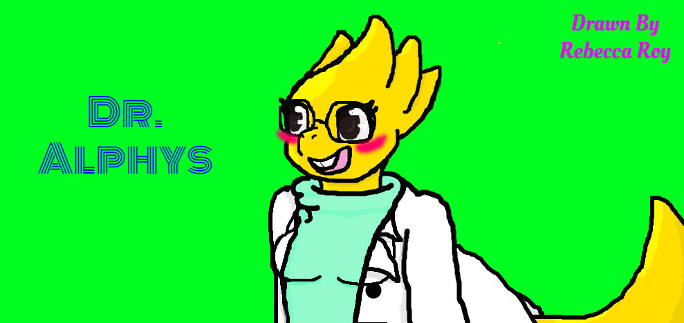 Dr. Alphys by FuntimeBecky185 on DeviantArt