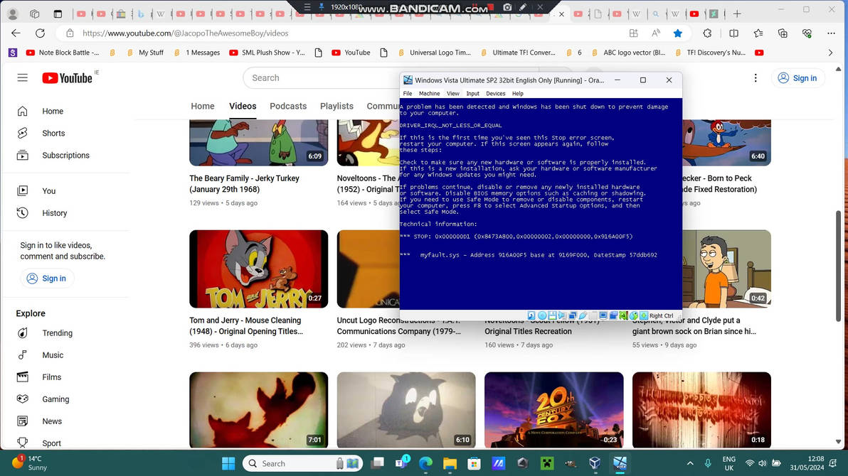 WINDOWS MEDIA CENTER HAS BSOD intelligence overview