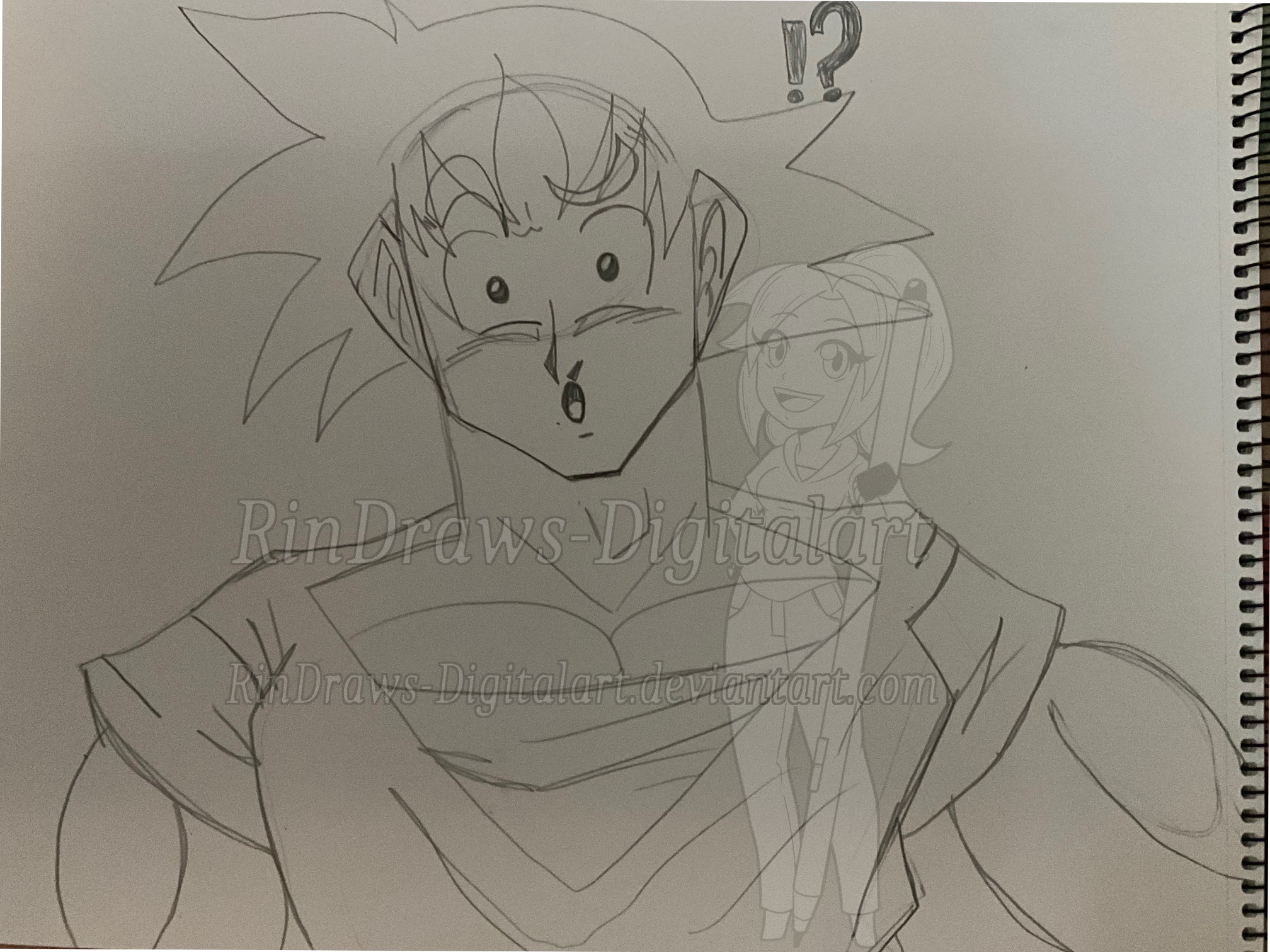 Goku Sketch by RinDraws-Digitalart on DeviantArt
