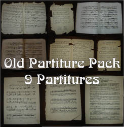 Old Partitures Pack