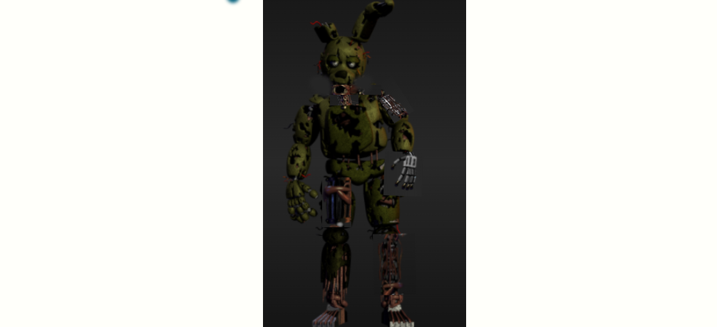ignited springtrap remake by glitchedgamer2020 on DeviantArt