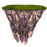 Floating Terrain Mountain 01 png and jpeg
