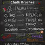 Chalk Brush for any situation  chalk and pastel