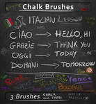 Chalk Brush for any situation  chalk and pastel