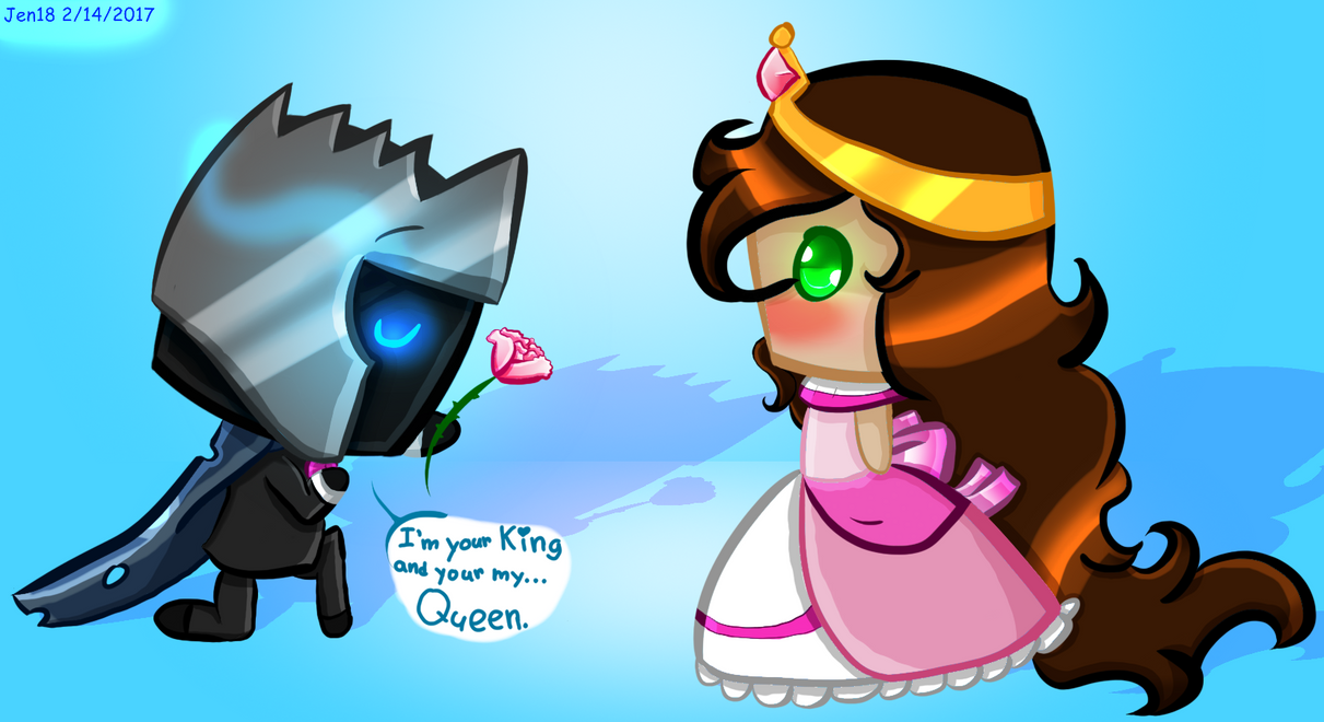 I'm your King and your my Queen (Pat X Jen) by Jen1878 on DeviantArt.