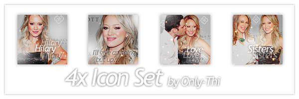 Hilary Duff - Icon Set 27