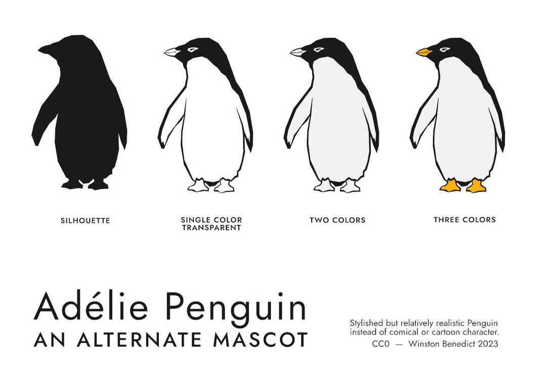 Adelie Penguin - An Alternate Mascot by WinstonBenedict on