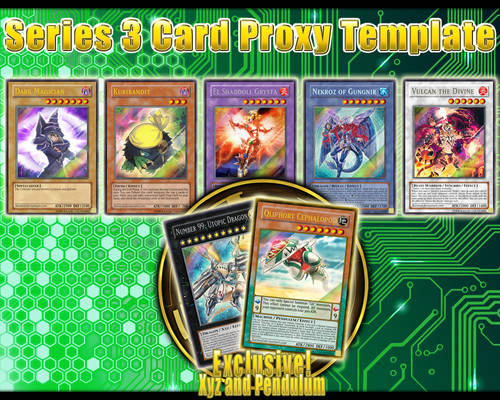 Series 3 Card Proxy Template [Alternative Version]