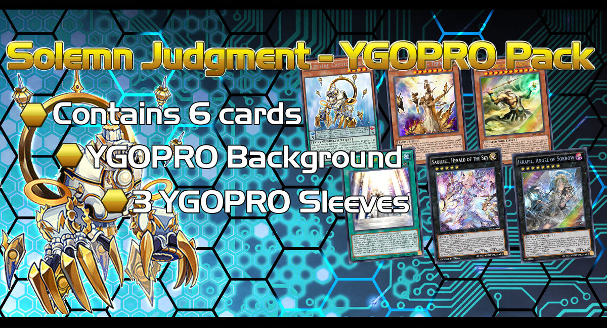 Solemn Judgment YGOPRO Pack by BatMed on DeviantArt