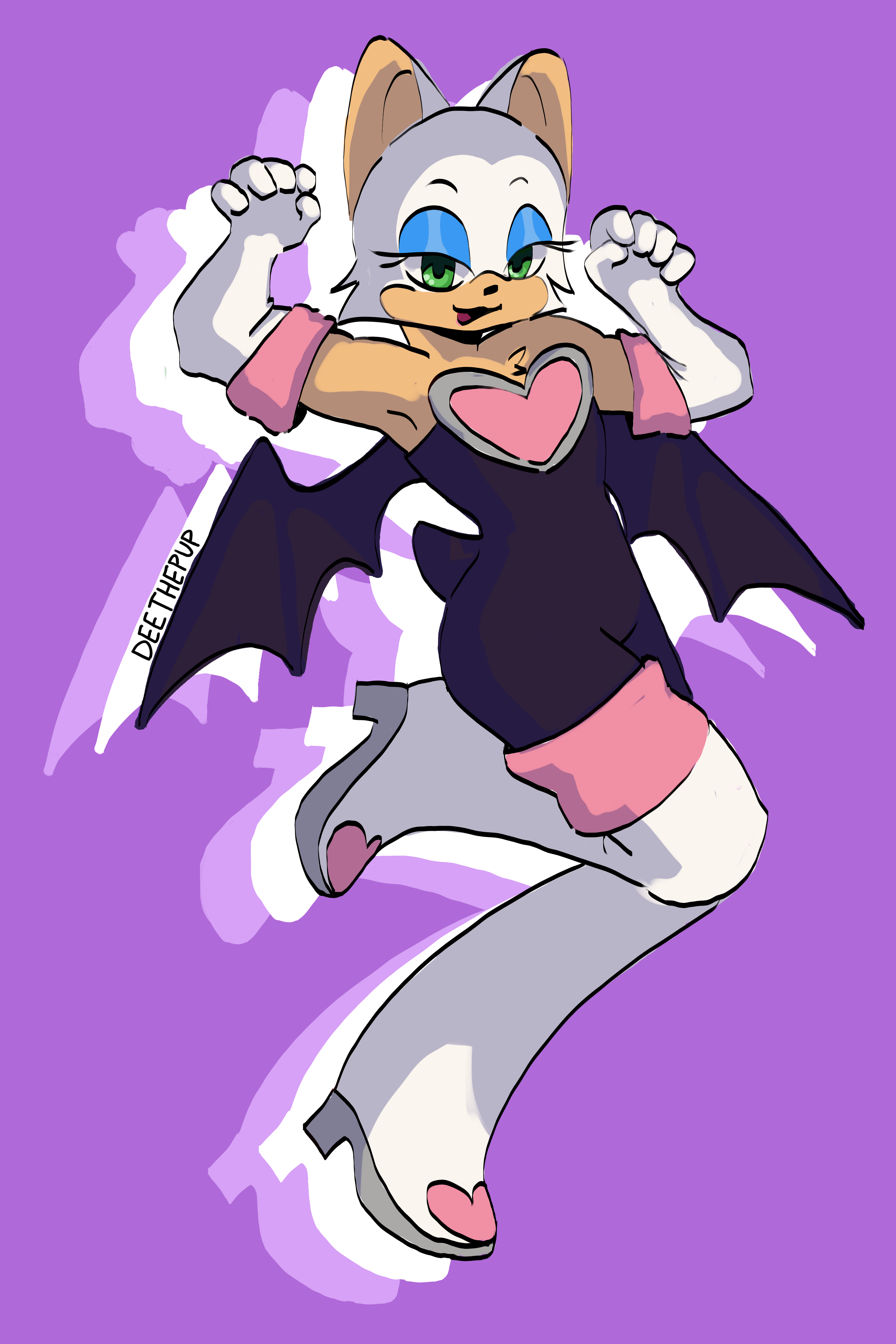 Rouge The Bat by Deethepup on DeviantArt