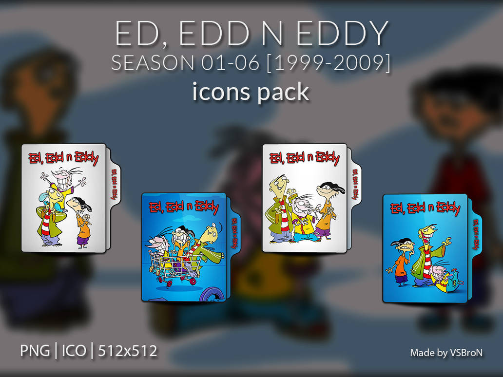 Ed, Edd n Eddy [1999] Icons Pack by VSBroN on DeviantArt
