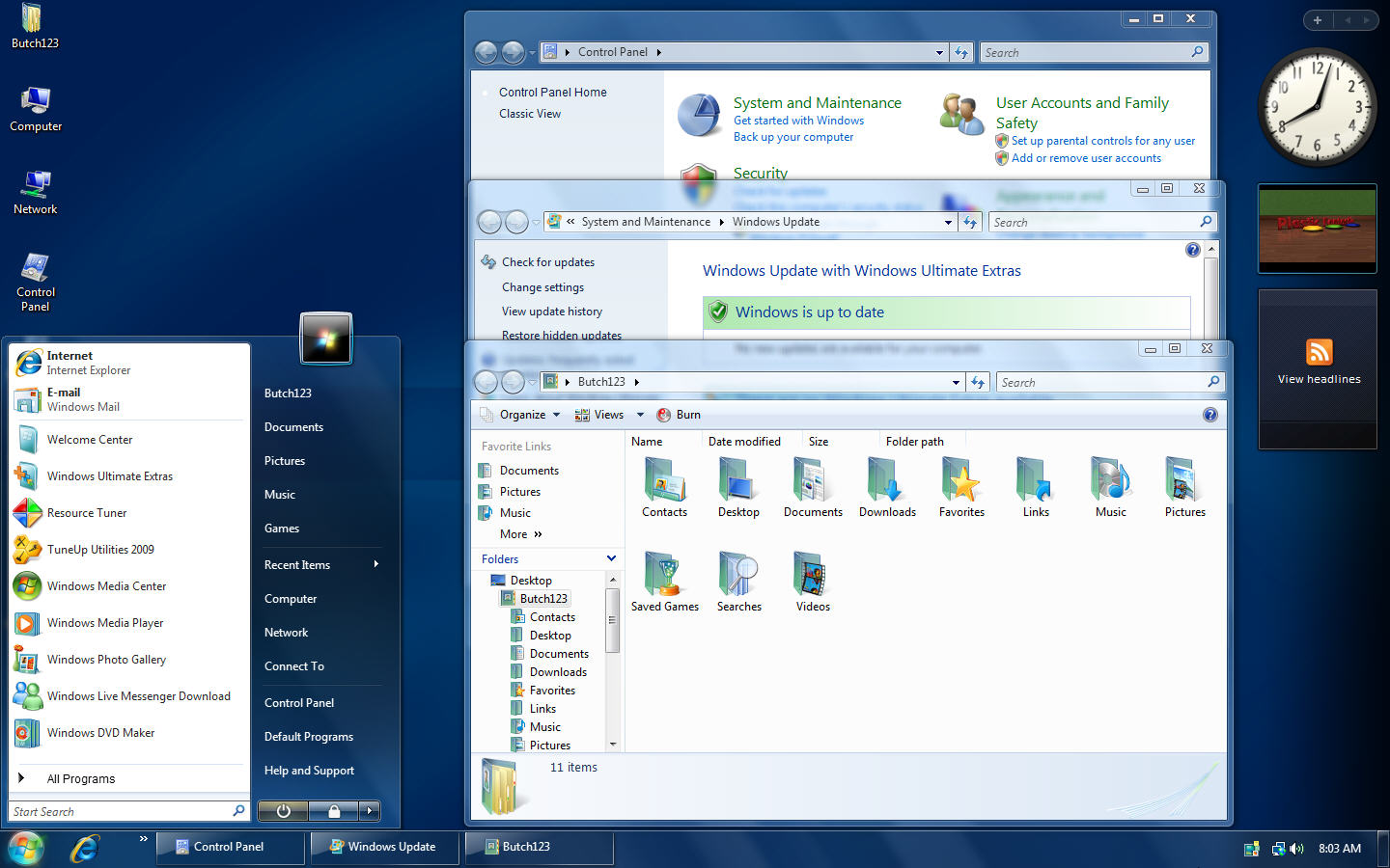Windows 7 Build 7057