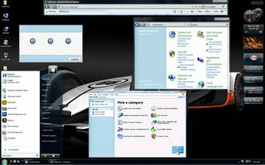 Windows 7-Build 7127 XP Vista by Butch123, visual art