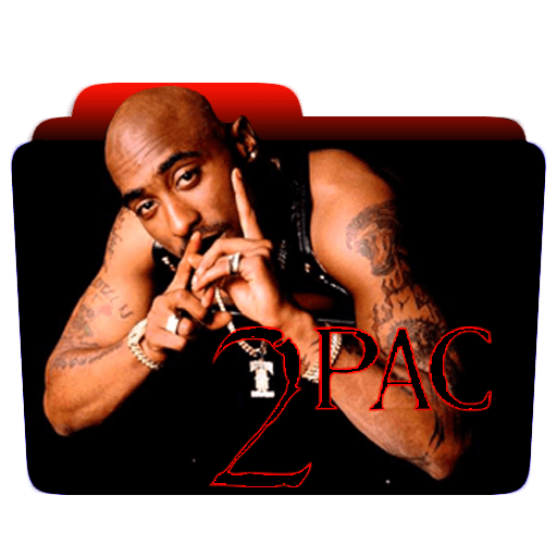 2Pac Folder icon by MrSixThree on DeviantArt