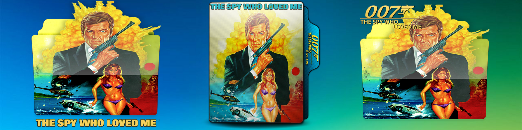The Spy Who Loved Me (1977) Folder Icon by MrSixThree on DeviantArt