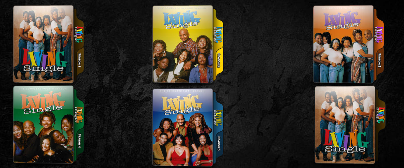 Living Single (1993-1998) TV Series folder icon se by MrSixThree on ...