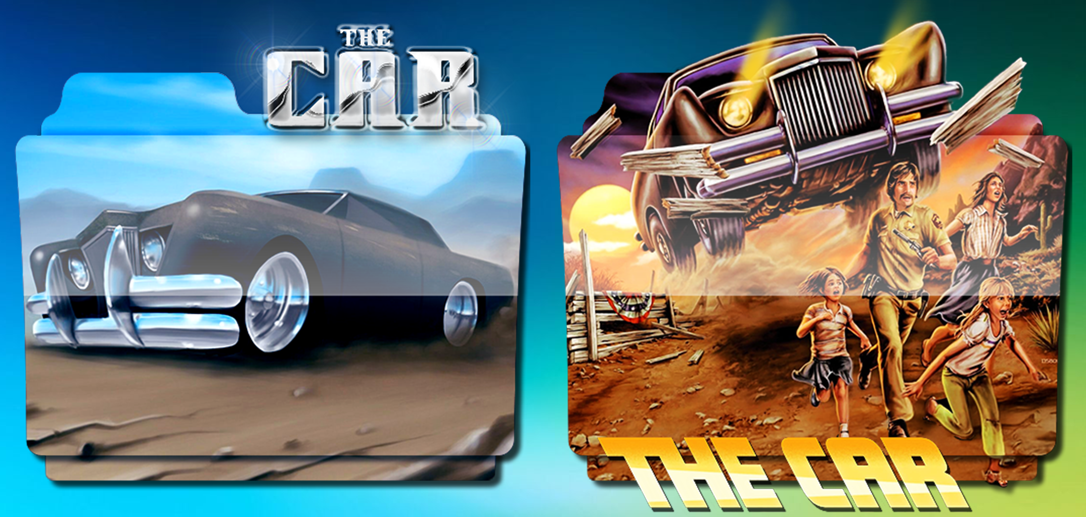 The Car (1977) folder icon set by MrSixThree on DeviantArt