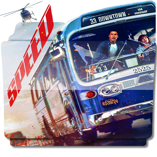 Speed (1994) folder icon by MrSixThree on DeviantArt