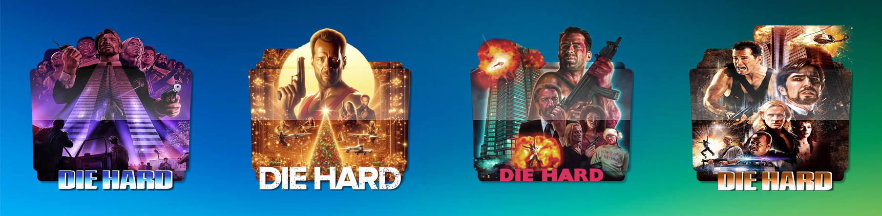 Die Hard (1988) folder icon set by MrSixThree on DeviantArt