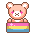 [F2U] Teddy Pride Icon (Pansexual)