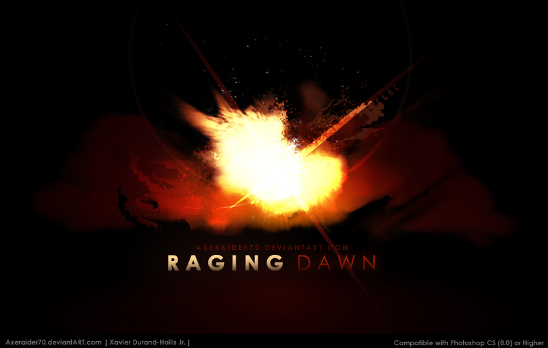 Raging Dawn Brushes by Axeraider70