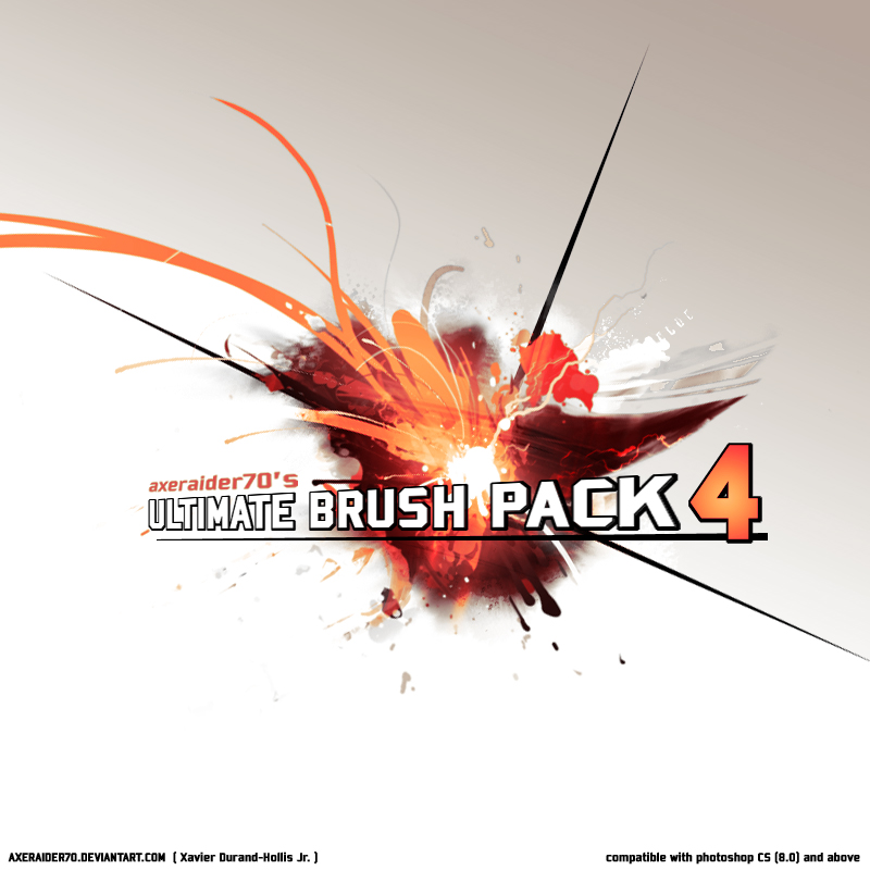 ULTIMATE BRUSH PACK NO.4 by Axeraider70