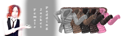 [MMD] FemaleJacketPadding DL