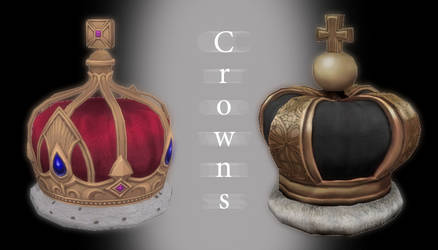 [MMD] Tera crowns - DL