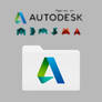 Autodesk Mac OSX Yosemite Folder Icon