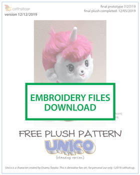 Embroidery files for Pattern - Unico
