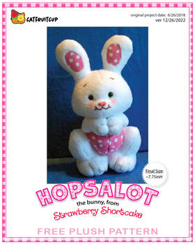 Hopsalot Plush - Pattern and Tutorial