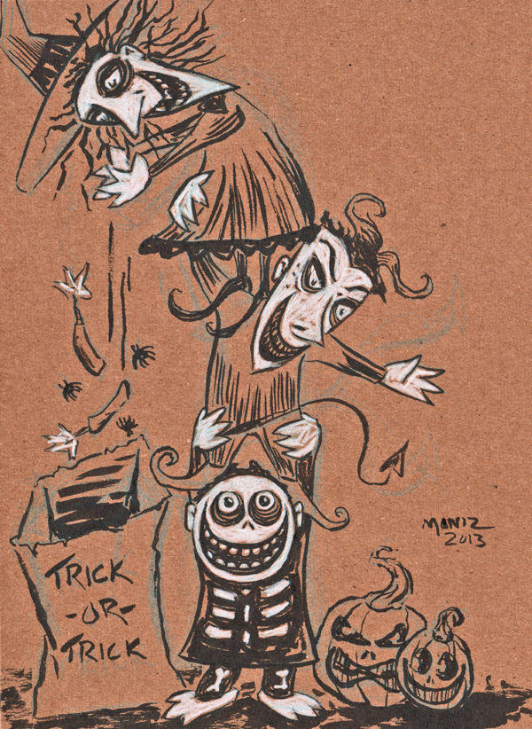 Inktober Day 6 by ToddMoniz on DeviantArt