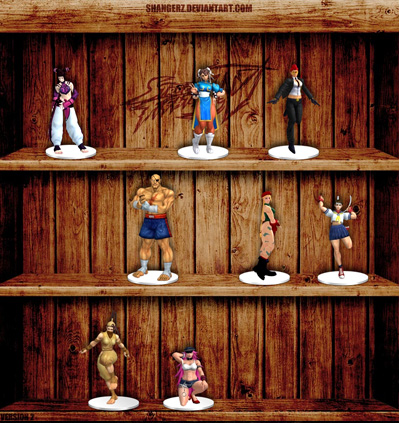 SFIV Interactive Figure Shelf Version 2