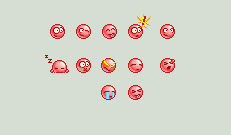 Animated Red Emotes