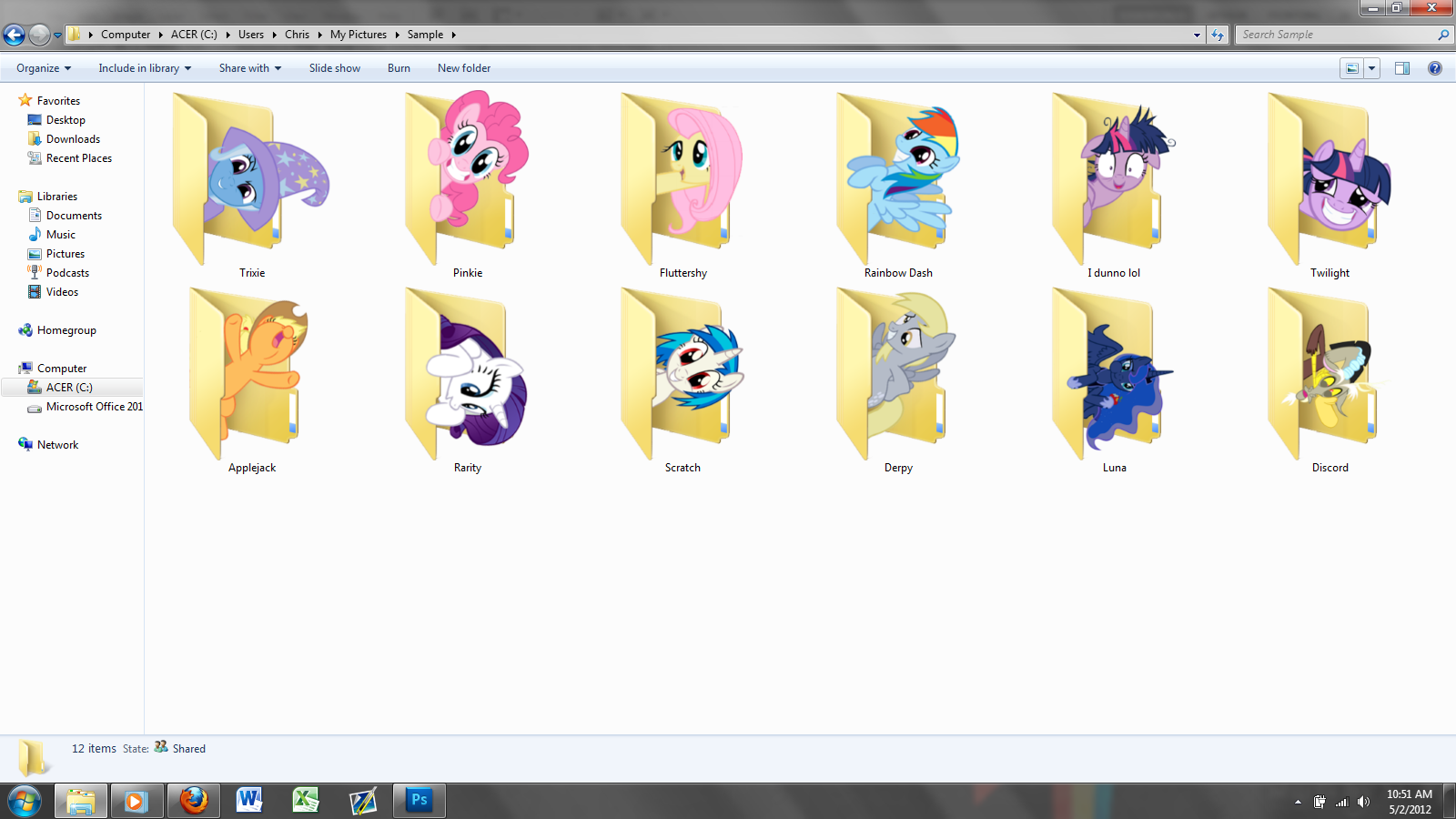 Pony Icon Pack 1 by Blues27Xx on DeviantArt