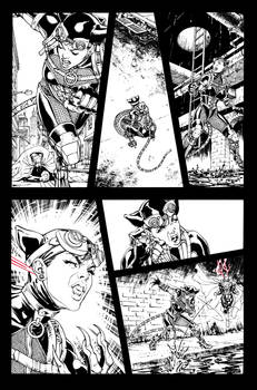 HiRes Catwoman Injustice: Gods Among Us 17 p 6 ink