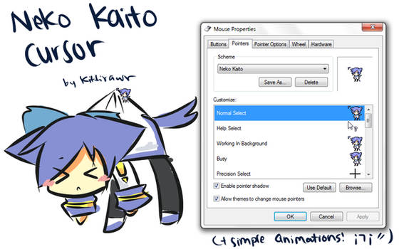 Neko Kaito Cursor