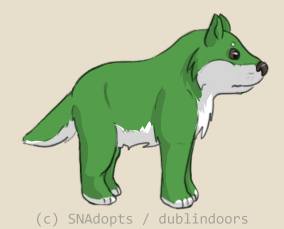 Free Chibi Wolf Lineart by VikingCub on DeviantArt