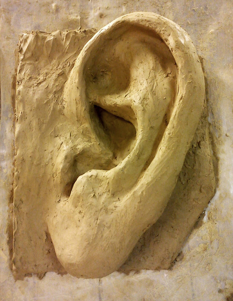 Clay ear modelling step by step by paintedcastle on DeviantArt