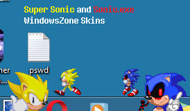 Super Sonic And Sonic Exe Windowszone Skins By Joshthehedgehog33 On Deviantart
