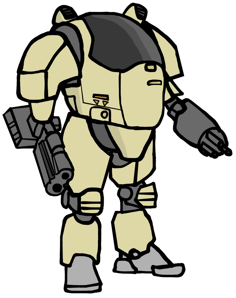 Walfas Custom Prop: GDI X-O PowerSuit by Midian-P on DeviantArt