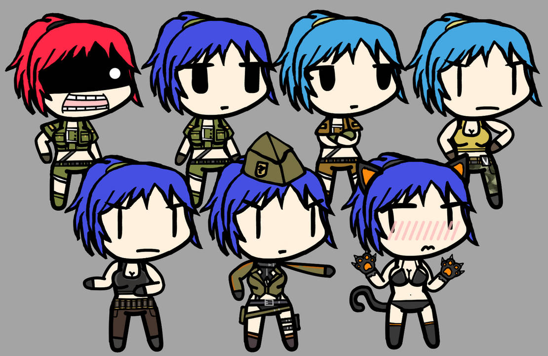 Walfas Custom Prop Base: Leona Heidern by Midian-P on DeviantArt