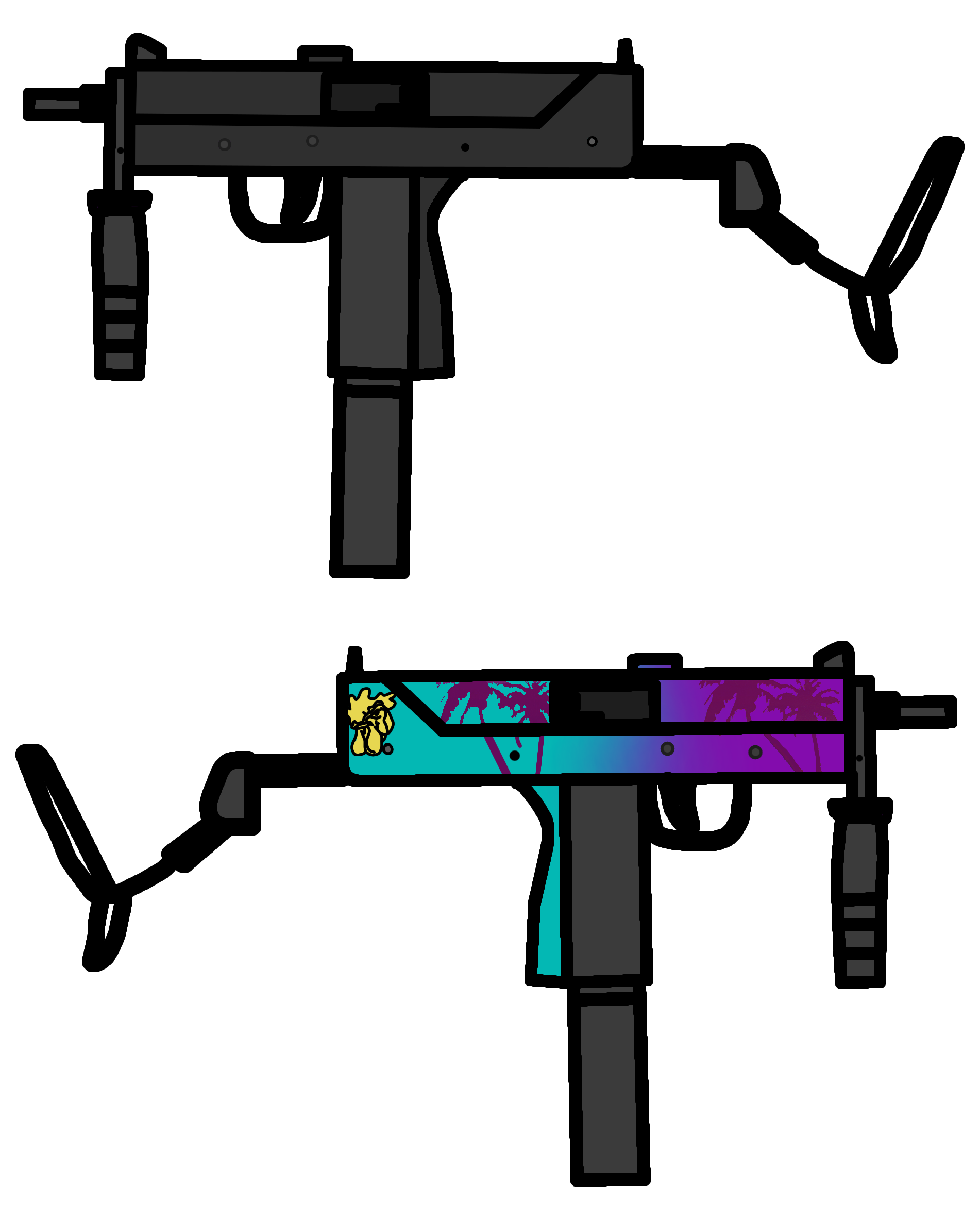 Walfas Custom Prop PAYDAY 2 Jacket's Piece by MidianP on DeviantArt