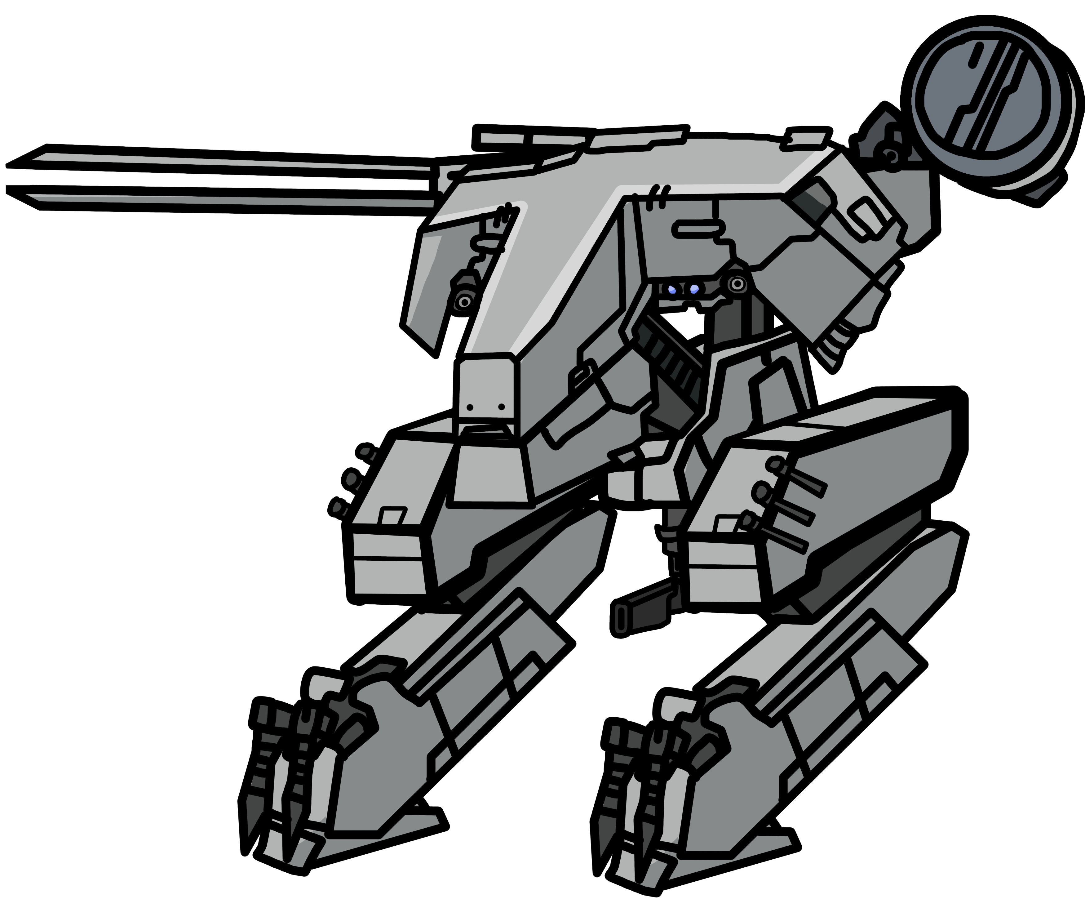 Walfas Custom Prop: Metal Gear REX V3 by Midian-P on DeviantArt