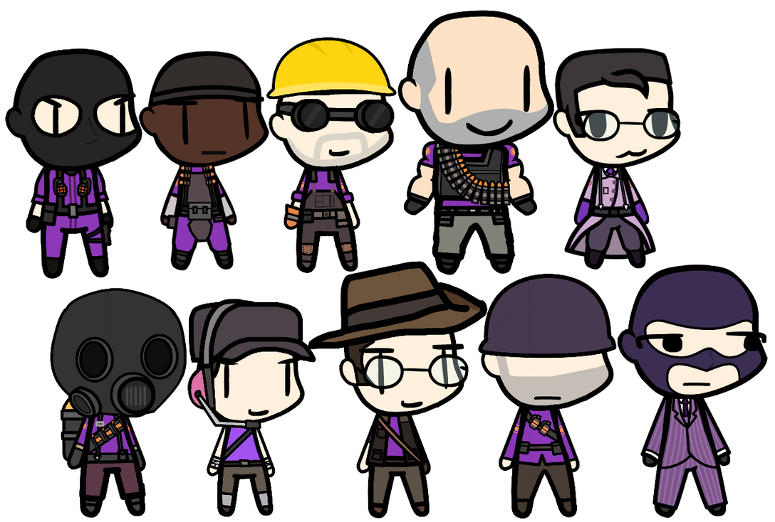 Walfas Custom Edit TF2 Purple Team by MidianP on DeviantArt