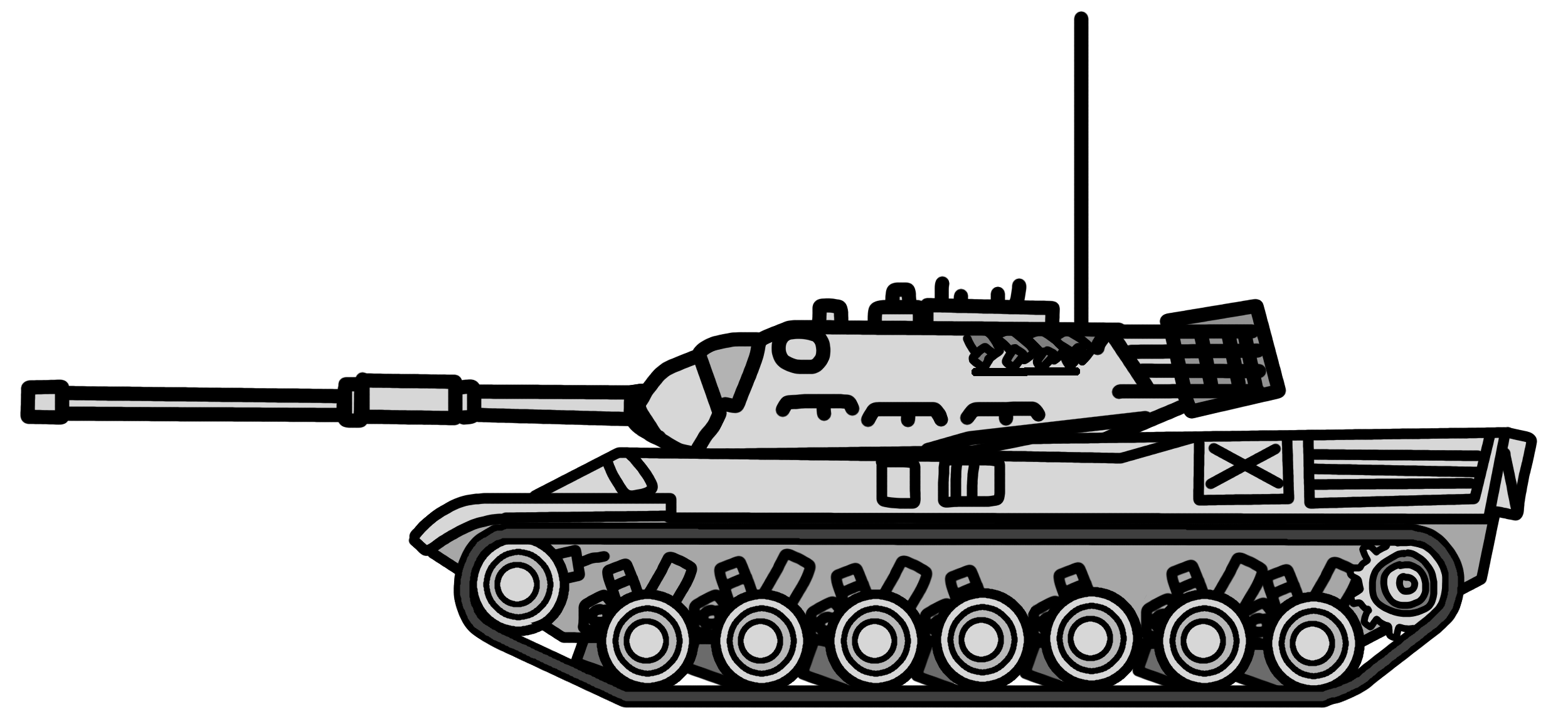 Walfas Custom Prop: Leopard 1A2 (WOT) by Midian-P on DeviantArt