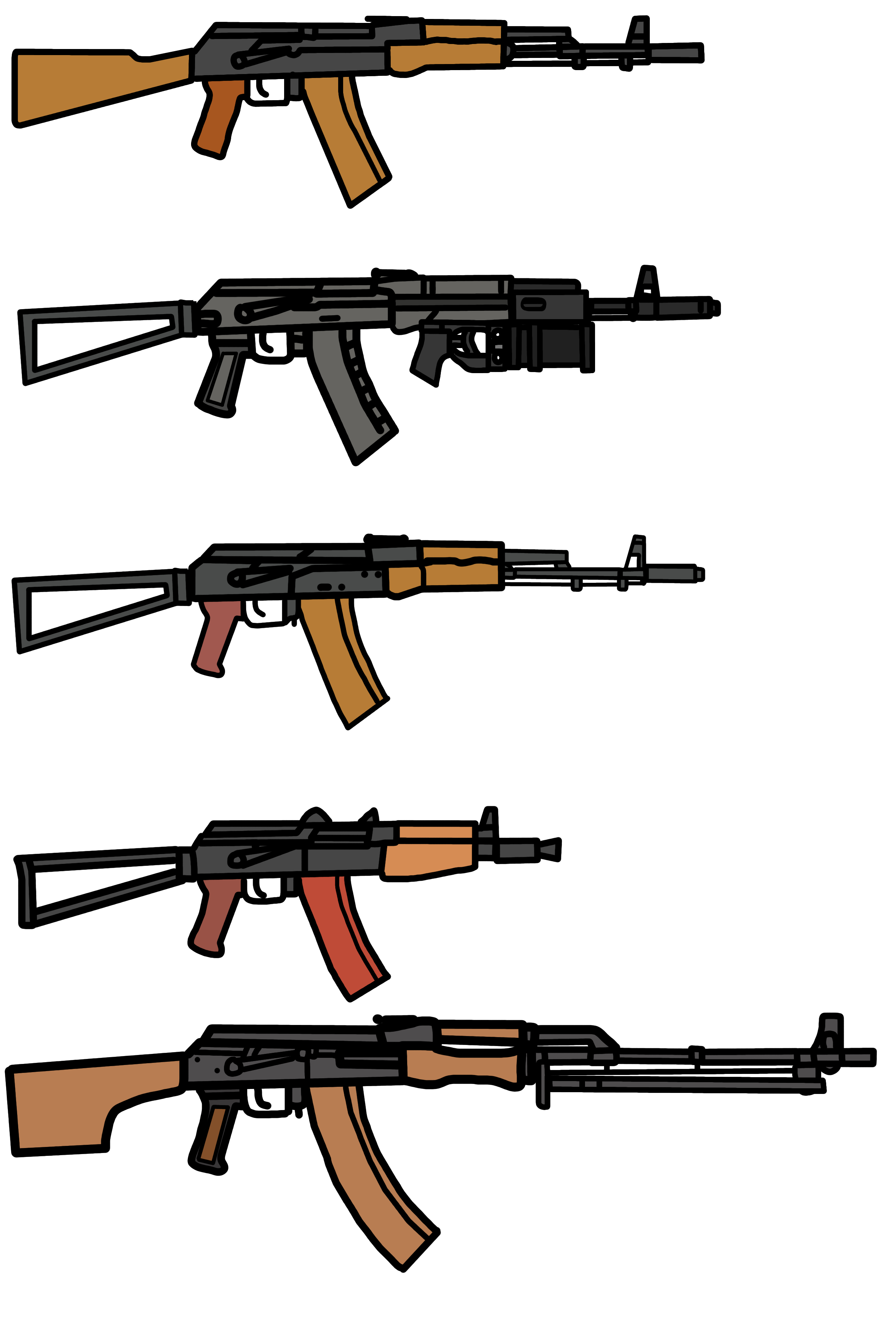 Walfas Custom Prop: AK-74 (Kalashnikov) Pack by Midian-P on DeviantArt