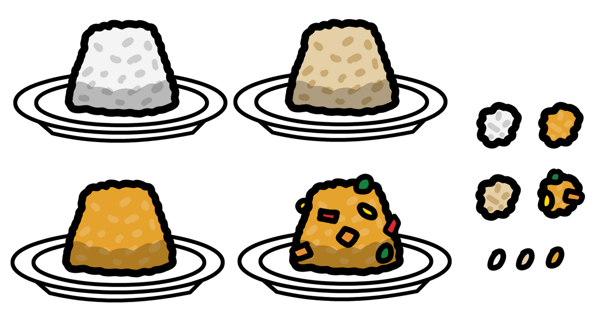 Walfas Custom Prop: Cup of Rice by Midian-P on DeviantArt